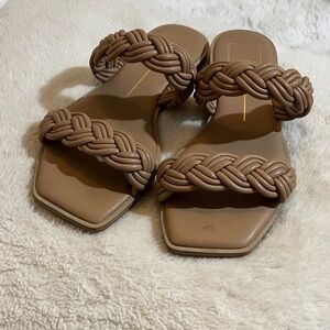 Dolce Vita Tan Braided Sandals